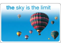 the sky is the limit